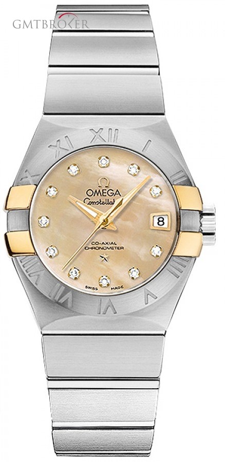 omega 12320272057003 constellation co-axial automatic 2