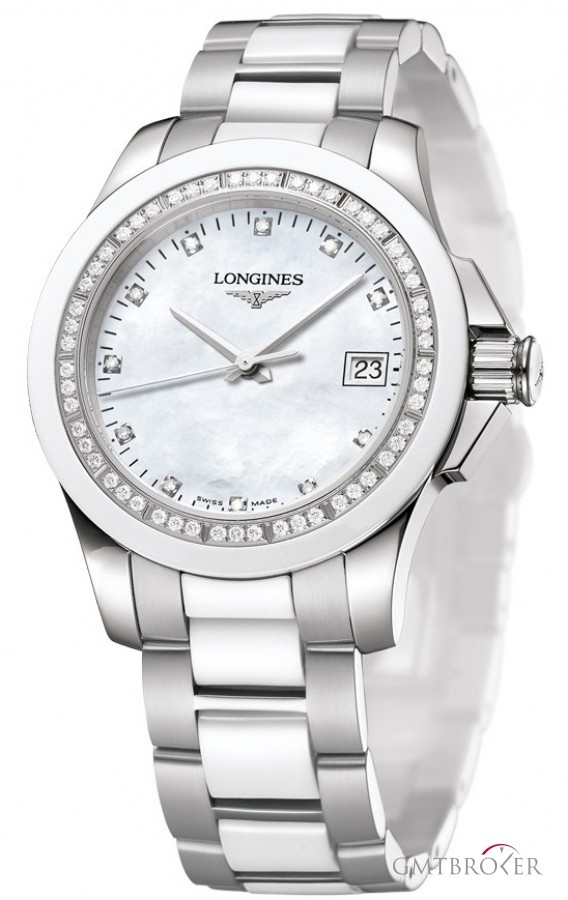 longinesl32810877 conquest quartz 35mm ladies watch