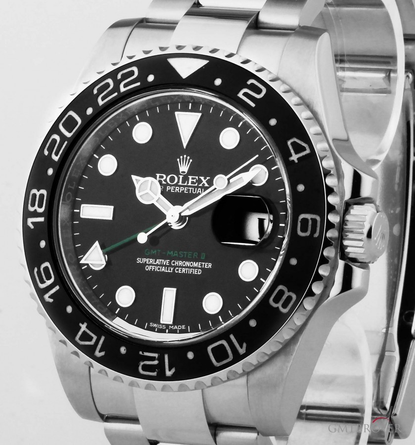 rolex oyster perpetual gmt-master ii steel ref 116710ln