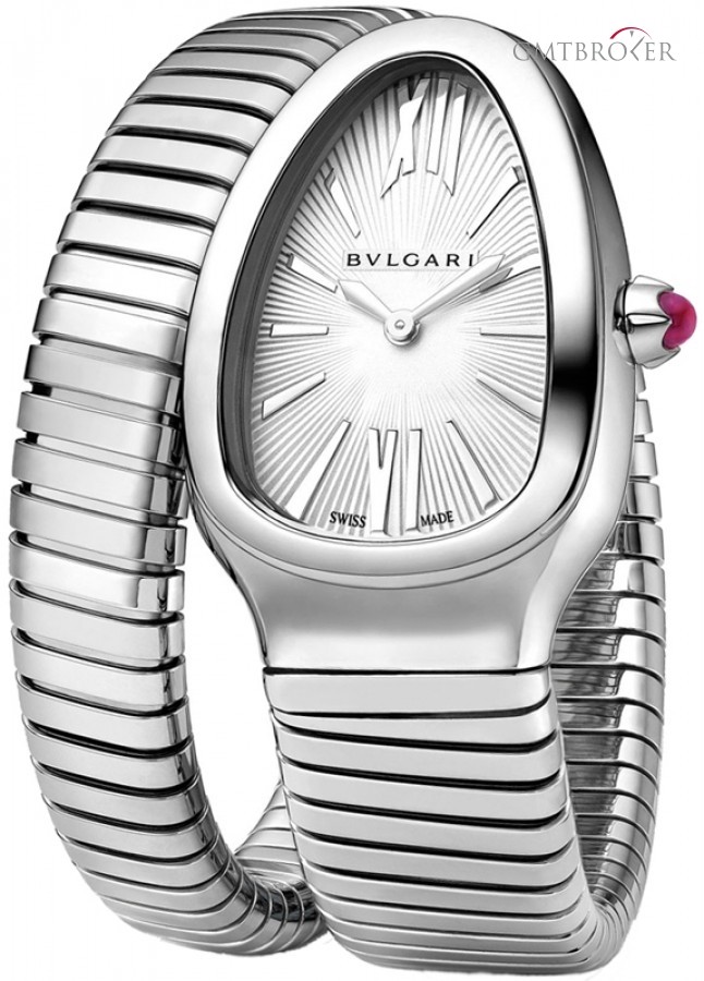 bulgarisp35c6ss1t serpenti tubogas 35mm ladies watch