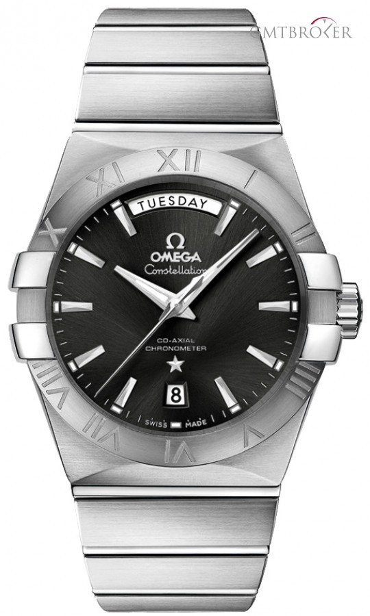 omega12310382201001 constellation chronometer day date