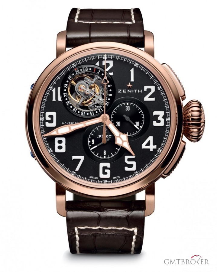 zenithpilot montre d039aronef type 20 tourbillon 48 mm